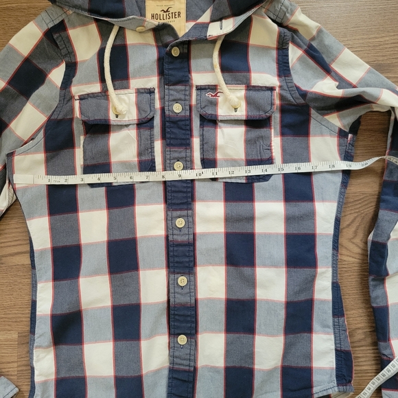 Hollister button-up shirt jacket size M - Picture 5 of 6